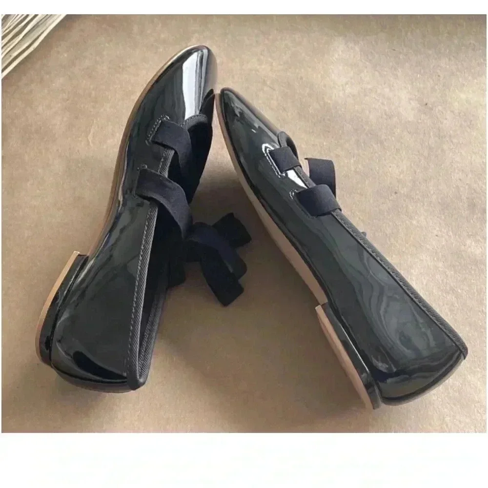 me Zara Patent Leather Ballet Flats Size 32 | 1